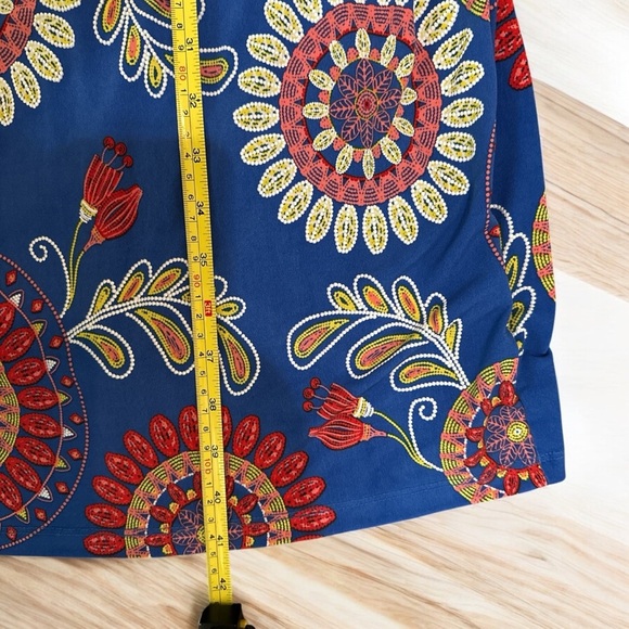 Shelby & Palmer Bell Sleeve Shift Dress – Size 16 – Vibrant Print - Picture 2 of 9